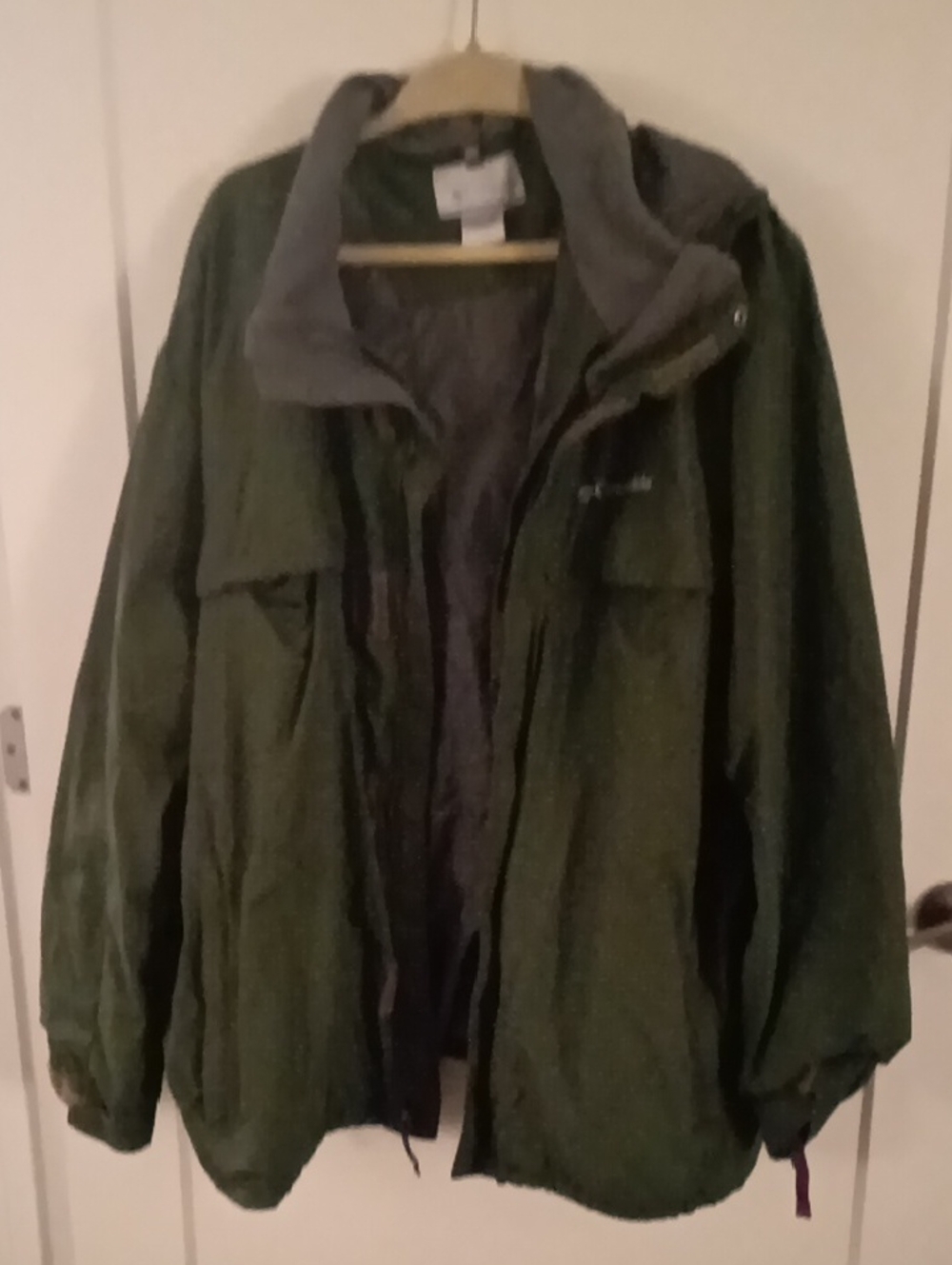 COLUMBIA Olive Green Men's Outdoor Jacket